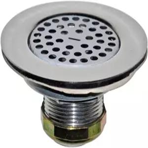 Danco 10644 4-1/2인치 모바일 홈 플랫 탑 샤워 배수 스트레이너 크롬