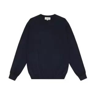 [벨리프]Wool soft crewneck sweater (Navy)