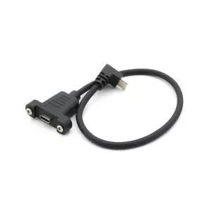 USB C타입 판넬형 연장케이블 IF932