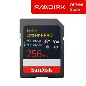 샌디스크 SD메모리카드 익스트림 프로 V90 256GB 256기가 캐논 소니 카메라 SD카드 ENL