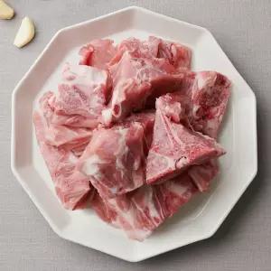 [T쇼페][농협안심한돈] 국내산 돼지고기 등뼈 찜탕용 2KG (냉동)