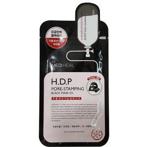 메디힐 HDP 포어스탬핑 블랙 마스크 이엑스 10매