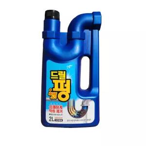 피죤 드릴펑 2L 배수구 하수구 클리너 뚫어뻥 머리카락녹이는유분용해제