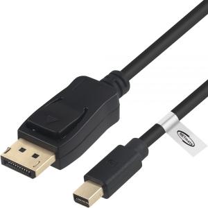넷메이트 NM-MDP142B mini DisplayPort to DisplayPort 1.4 케이블 2m (밀알)