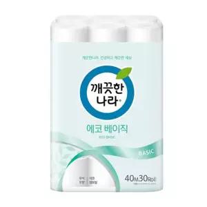에코베이직 데코엠보싱 40m 30롤