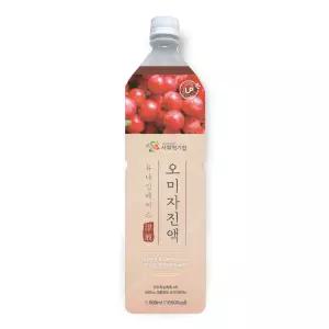 유나인베이스 오미자 1.5L /과일원액 희석음료