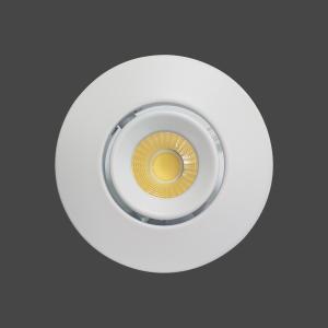 킹 LED 2인치 다운라이트 EL-9913 4W 원형 COB집중 천장매입매립조명 타공45~55 블랙/화이트/크롬/골드