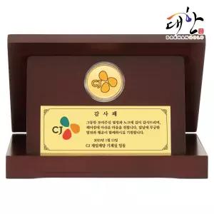 순금 코인 골드바 레이저 각인 상패 1.875g 감사/퇴직/선물/기념