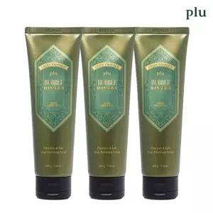 [플루][기획상품] 버블 바디 스크럽 허브그린티 200g x 3