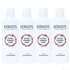 케라시스 엑스트라 데미지 케어 린스 손상 모발용 180ml 4개