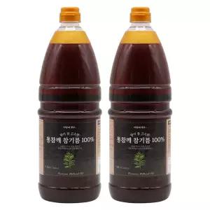 [이장네] 통참깨 100% 참기름 대용량 1.8L_2개