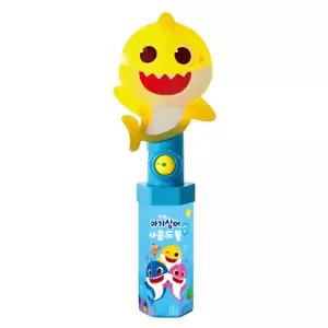 유아원 장기자랑 노래하는 아기상어 멜로디 불빛봉 백일선물 감각놀이 발달완구