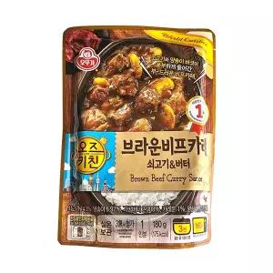 오뚜기 오즈키친 브라운비프카레180gX10개