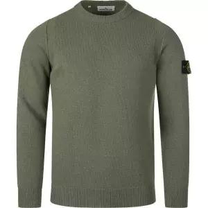 STONE ISLAND  25FW 5100072 Lambswool Crewneck Sweater (K2S15 S00A3 V0054) (램스울 크루넥