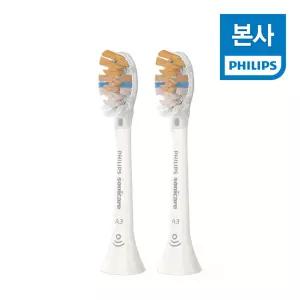 소닉케어 A3 프리미엄 올인원 칫솔모 화이트 2개입 HX9092/14