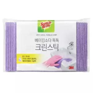 코스트코 스카치브라이트 베이킹소다 세제 함유 청소용 수세미 40매