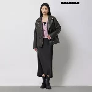 시슬리 페이크 레더 라이더 자켓 SALE20511 662262
