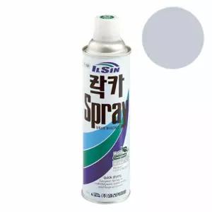 (은색) 일신 락카 스프레이 420ml /목재/철제/금속/DIY/가구/도색/도장/보수/벽화/현수막/분사/페인팅