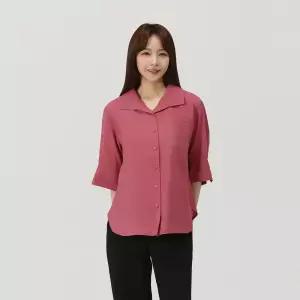 [PAT 여성] 변형 오픈카라 블라우스_1J42508