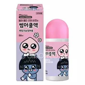 24년형 카카오프렌즈 네오 어피치 썸머쿨액 50ml 벌레물린곳 볼타입