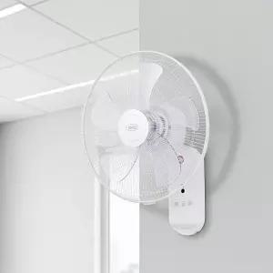 가정용 업소용 16인치 5엽날개 리모컨형 벽걸이 선풍기 RF-N1621R