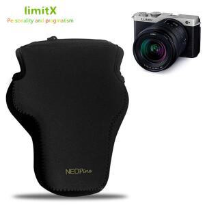 네오프렌 카메라 가방 S 20-60mm 또는 28-200mm 렌즈가 장착된 파나소닉호환 Lumix S9 소프트 내부 케이스