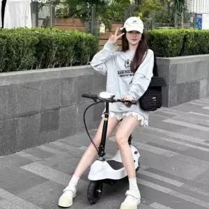 여성용 전동스쿠터 1인용 출퇴근 전기스쿠터 접이식
