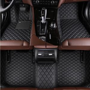 BMW 호환 X1 F48   맞춤형 자동차 바닥 매트 가죽 발 매트 카펫 매트 카펫 러그 패드