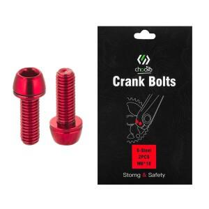 자전거 크랭크 볼트 M6x18mm W가스켓 셋 암 고정 MTB 도로 나사 강스틸 초경량