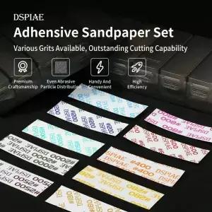 DSPIAE 180 ~2500 다이 커팅 SANDPAPR 군용 모델 제작 도구 조립 개조 건담 취미 DIY 샌드페이퍼 샌딩