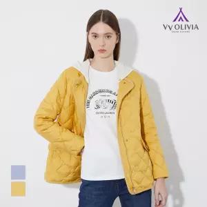 올리비아로렌 로고 퀼팅 덕다운 점퍼_VVBKD4S1161 1220880