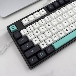 127 키 지오마 키캡 pbt XDA 기계식 키보드 gmk 7u 분할 스페이스바 dz60 RK61 64 68 75 84 980/104
