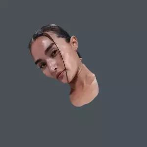 [나이키]FN2732 499 스우시 프런트 지퍼 여성 미디엄 서포트 패드 스포츠 브라 L