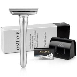 일회용앞치마 QShave 마그네틱 커버가있는 조절 가능한 안전 면도기 블레이드 케이스