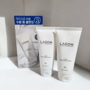 라곰 셀럽 마이크로 수분 폼 클렌저 120ml + 120ml 수분 폼클렌징