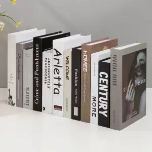 가짜책 수납함 책모양 리모컨 수납박스 소품 12권 인테리어