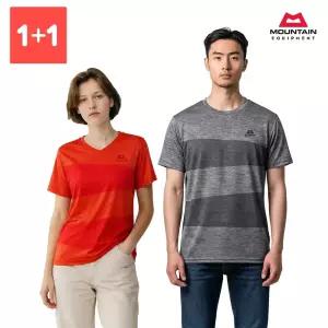 [T쇼페] 2PACK 공용 반팔 티셔츠 마운틴 이큅먼트