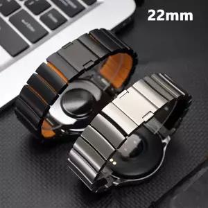 호환 화웨이 워치 GT6 GT5 Pro 46mm 워치 5 4Pro 울티메이트 밴드용 22mm 티타늄 러버 스트랩 원플러스 3 2