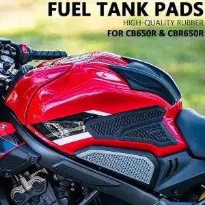 혼다 CBR650R 650R CB650R 650 R 연료 탱크 패드 중간 스티커 보호대 데칼 새로운 오토바이 액세서리 블랙