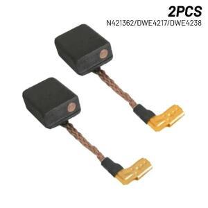 DW 앵글그라인더 N421362/DWE4217/DWE4238 교체용 전동공구 용 2pcs 6.5mm x 12mm 카본 브러쉬