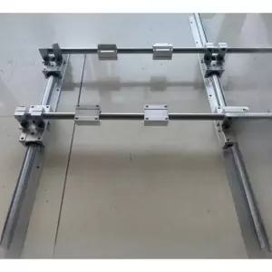SBR 가이드 레일 목공 브래킷 좌우 양방향 슬라이딩 슬라이드 표준 랙 0.8m 0.6m