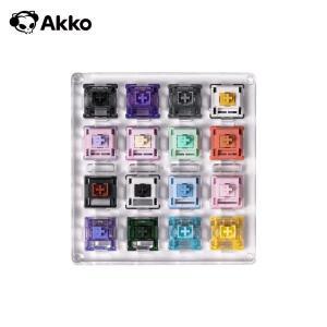 Akko 스위치 테스터 16pcs 기계식 게임용 키보드 액세서리  윤을  하기위한 선형/촉각/자동