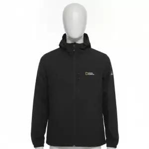 내셔널지오그래픽 N262UJP910 월리스 후드 풀집업 바람막이 BLACK N910099
