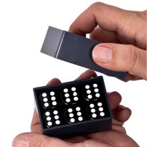 페인트클린져 주사위 기적 7 블랙 다이 MAGIE MENTALISM 트릭 박스 예측 닫기 MAGICIANS MAGIA PROP 번호
