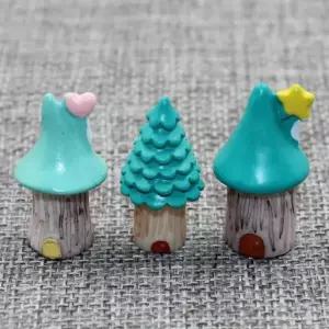 트리하우스 3개세트 크리스마스 눈사람 장식 미니어처