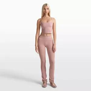 Nike 스킴스 리브드 심리스 여성 34인치 스트레이트 레깅스 IU8303-662