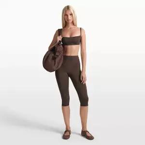 Nike 스킴스 매트 여성 V 패널 17인치 크롭 레깅스 IR5075-233