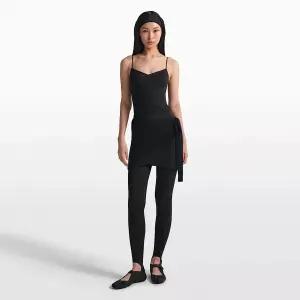 Nike 스킴스 매트 여성 V 패널 스터럽 레깅스 IR5076-054