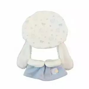 크리 에이 티브 0cm 인형 옷 Bowknot 스타 핑크 블루 모자 드레스 정장 교체 복장 액세서리 긴 귀 선물