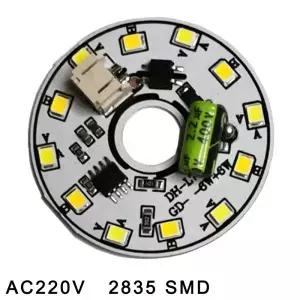 LED 전구 램프 칩 3W 6W 2W 8W AC 220V 240V 스마트 IC 필요 없음 드라이버 DIY 자연 화이트 통 스포트